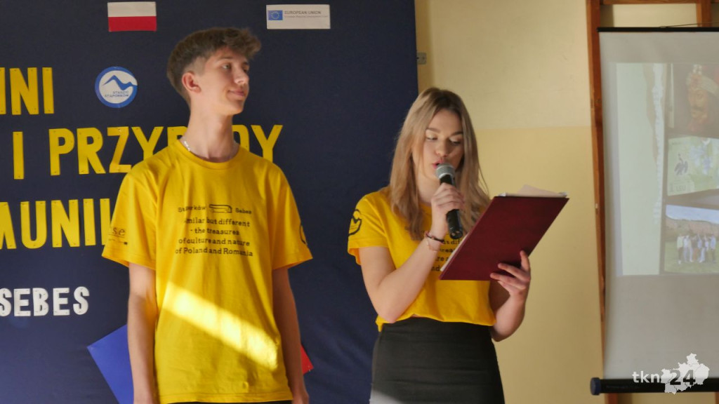 Stąporkowscy uczniowie podsumowali rumuńską przygodę! [wideo, zdjęcia]