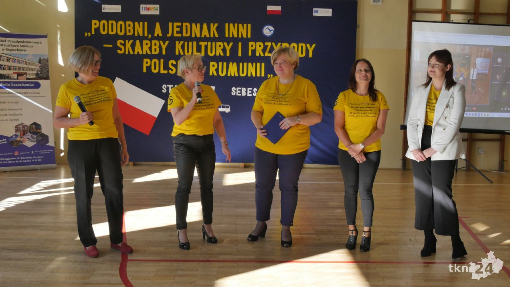 Stąporkowscy uczniowie podsumowali rumuńską przygodę! [wideo, zdjęcia]