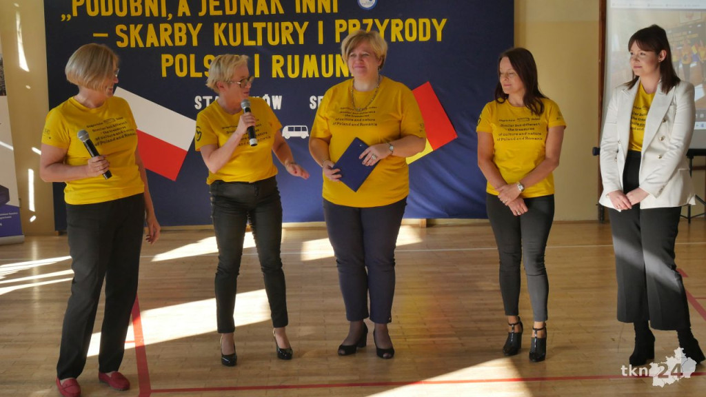 Stąporkowscy uczniowie podsumowali rumuńską przygodę! [wideo, zdjęcia]