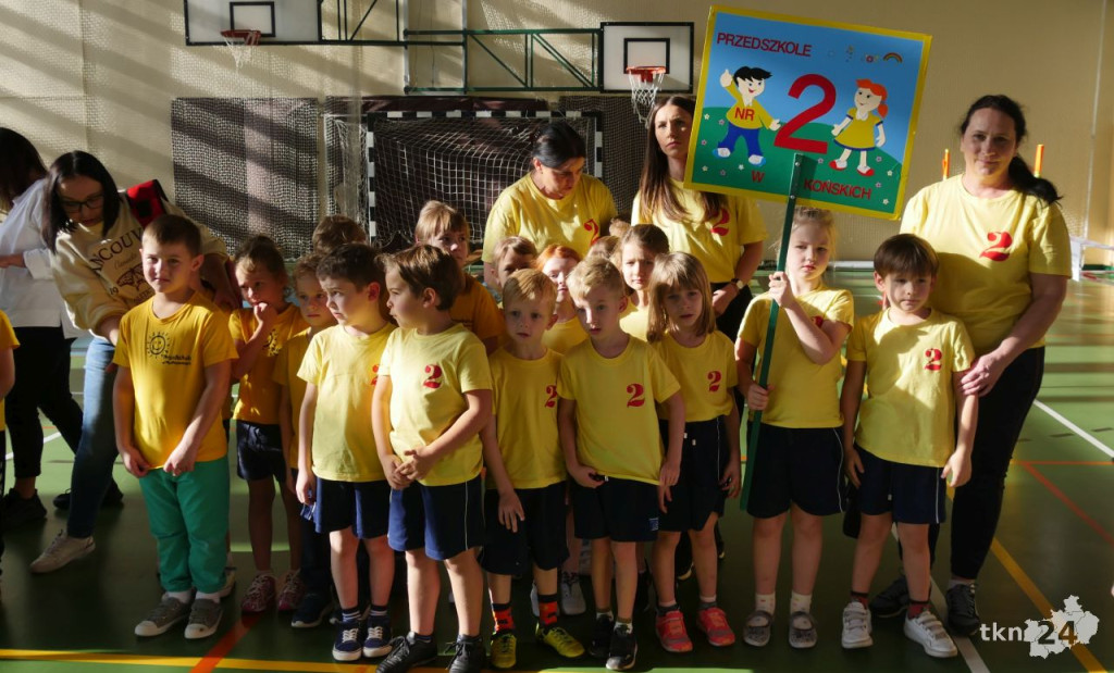 II Świętokrzyska Olimpiada Przedszkolaków w gminie Końskie [wideo, zdjęcia]