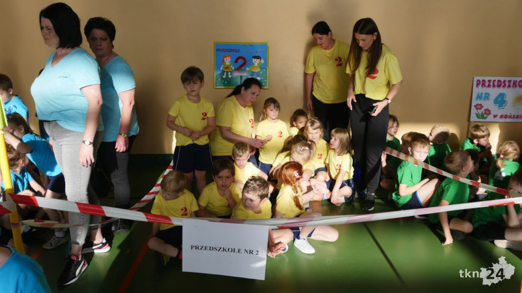 II Świętokrzyska Olimpiada Przedszkolaków w gminie Końskie [wideo, zdjęcia]