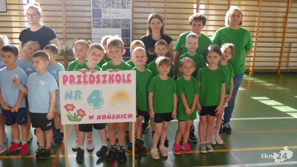 II Świętokrzyska Olimpiada Przedszkolaków w gminie Końskie [wideo, zdjęcia]