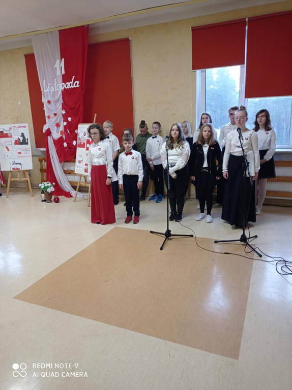Pieśniami i polonezem uczcili Święto Niepodległości [zdjęcia]