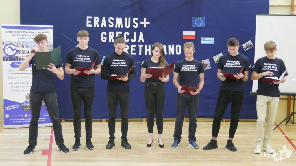 Przeżyli wielką grecką przygodę! Podsumowanie Erasmusa w ZSP Stąporków [wideo, zdjęcia]