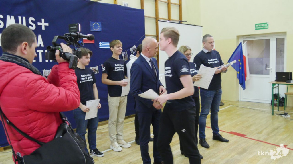 Przeżyli wielką grecką przygodę! Podsumowanie Erasmusa w ZSP Stąporków [wideo, zdjęcia]