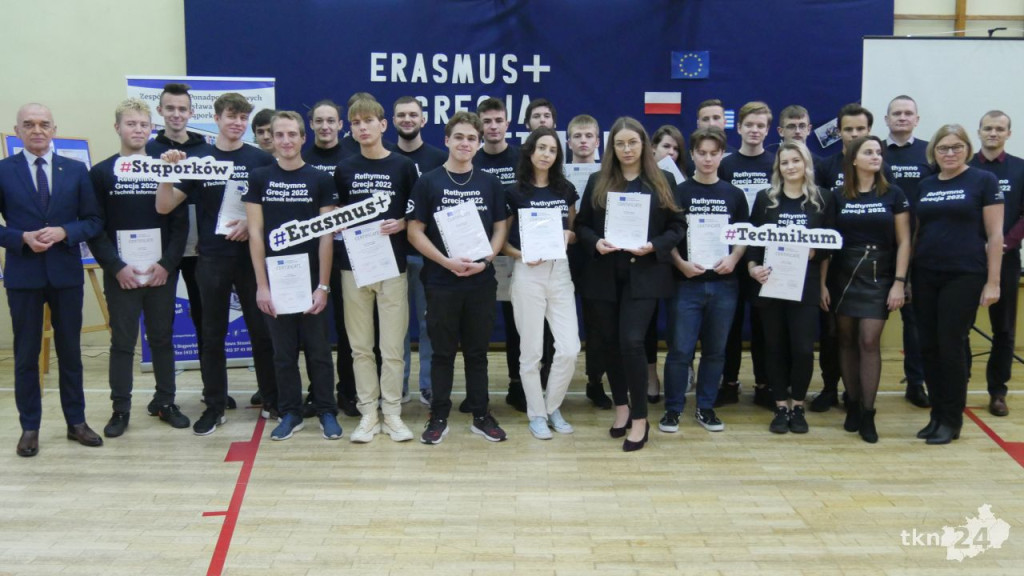 Przeżyli wielką grecką przygodę! Podsumowanie Erasmusa w ZSP Stąporków [wideo, zdjęcia]