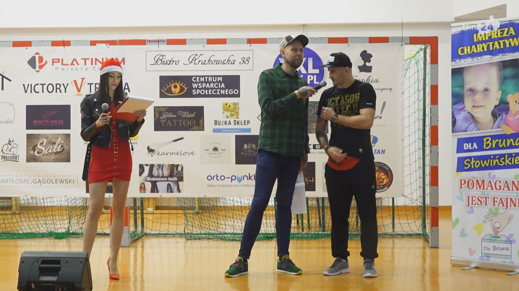Na sportowo i z rozmachem. Wszystko dla Bruna! [wideo, zdjęcia]
