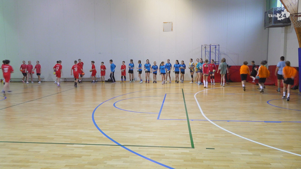 Trenowali ze szczypiornistami Łomży Industrii Kielce [wideo, zdjęcia]
