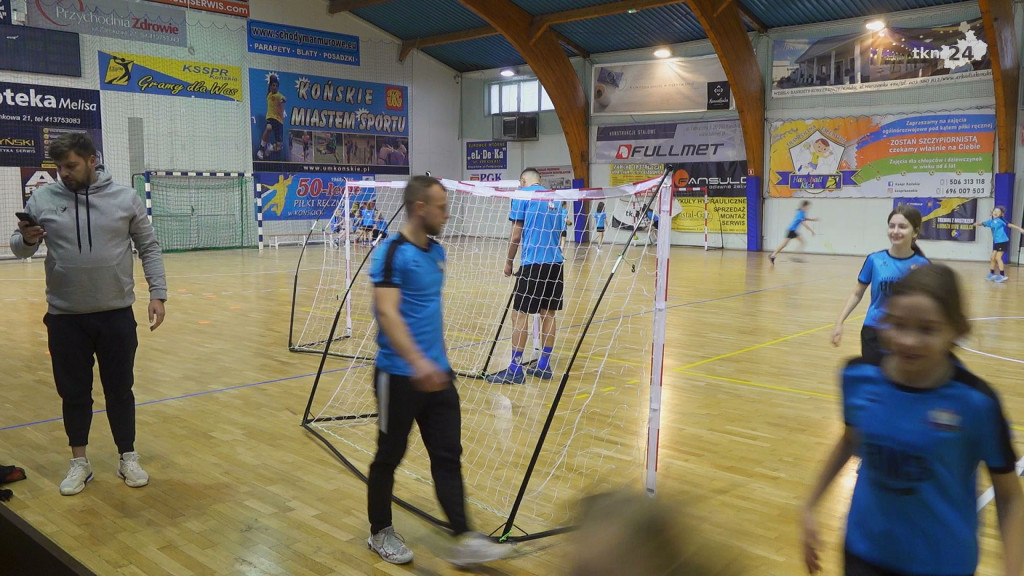 Trenowali ze szczypiornistami Łomży Industrii Kielce [wideo, zdjęcia]
