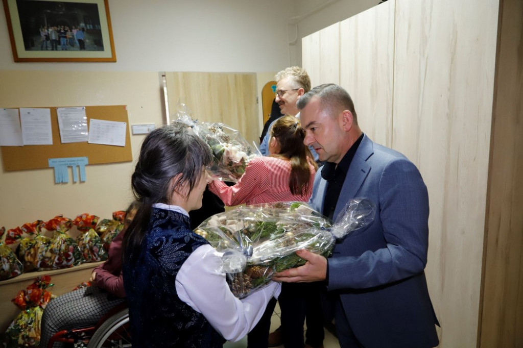 Mikołaje odwiedzili Warsztat Terapii Zajęciowej