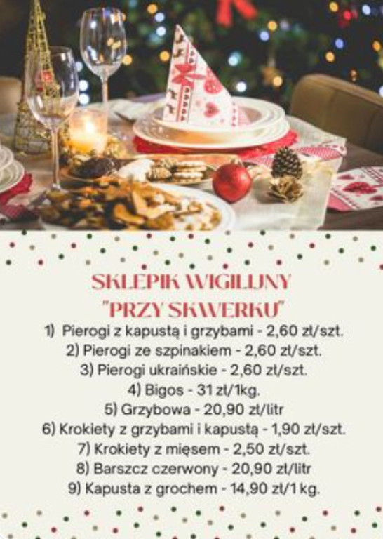 Catering na święta i sylwestra! Przy Skwerku z ciekawą ofertą!
