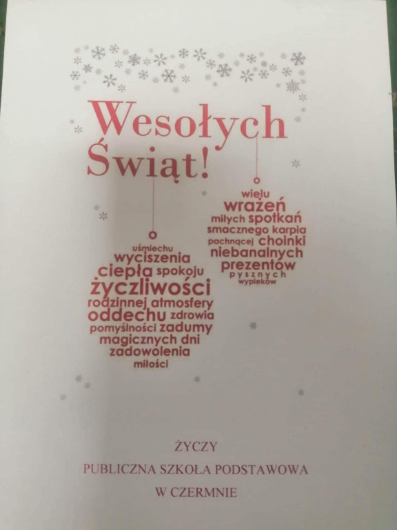 Uczniowie ruszyli ze świątecznymi kartkami do mieszkańców! [zdjęcia]