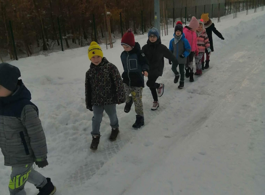 Uczniowie ruszyli ze świątecznymi kartkami do mieszkańców! [zdjęcia]