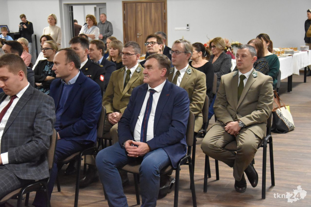 Powiatowa Wigilia w nowej sali konferencyjnej starostwa [wideo, zdjęcia]