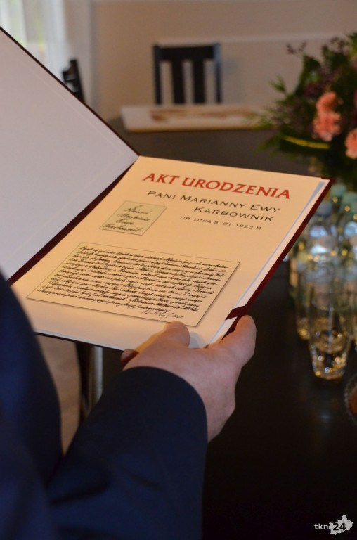 Sto lat Marianny Witkowskiej z Nieświnia [zdjęcia]