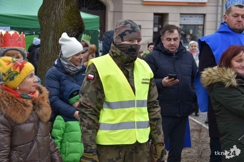 Trzej Królowie przybyli na konecki rynek [wideo, zdjęcia]