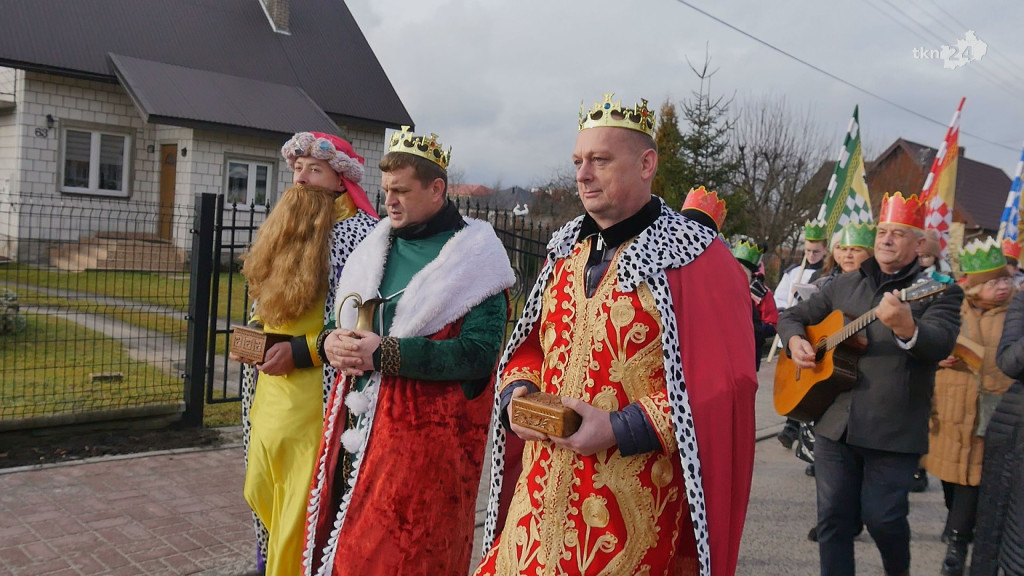 Tradycyjny orszak przeszedł przez gminę Smyków [wideo, zdjęcia]