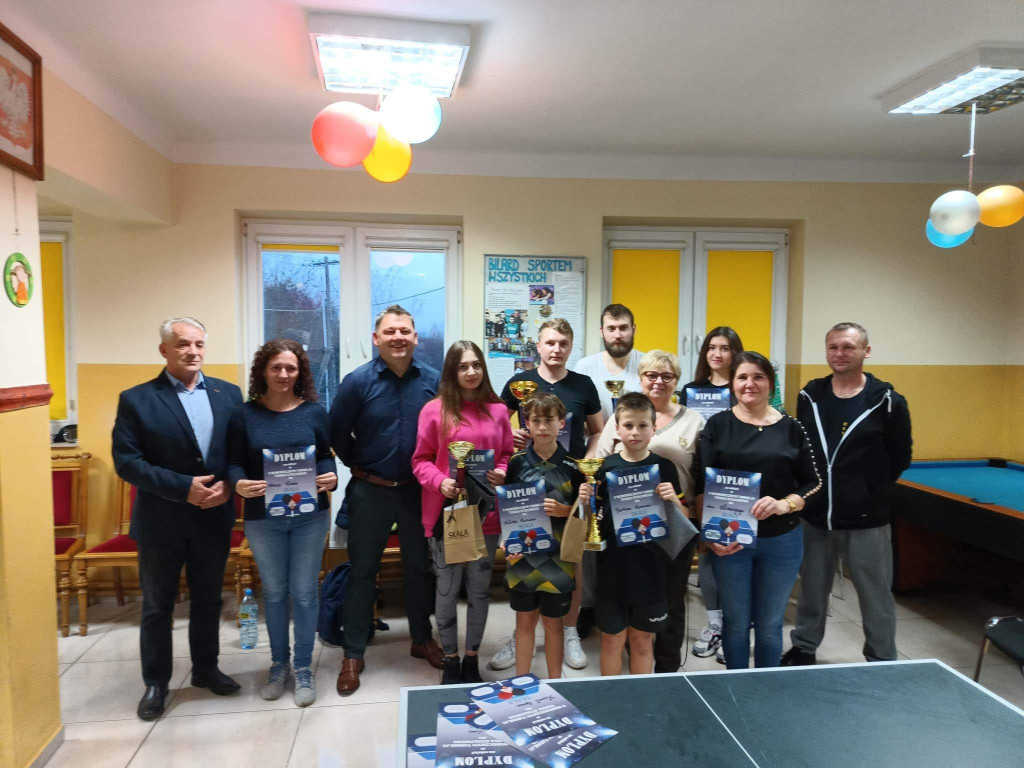Noworoczny Turniej Tenisa Stołowego w Przyłogach. Znamy mistrzów! [zdjęcia]