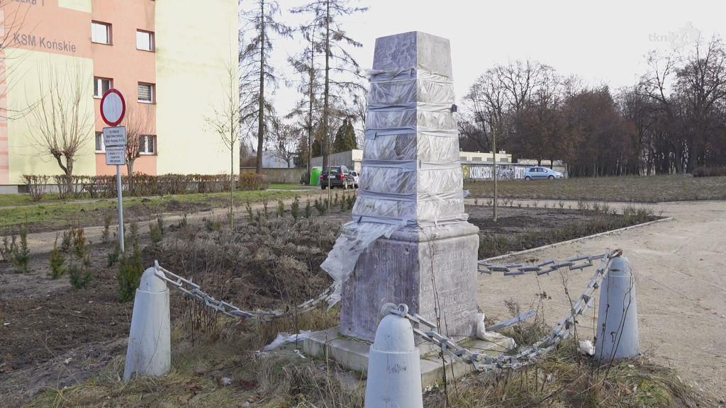 Prace w koneckim Parku Miejskim zmierzają ku końcowi [wideo, zdjęcia]