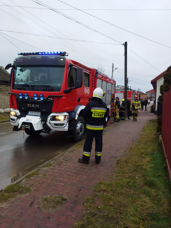Pożar budynku gospodarczego w Radoszycach