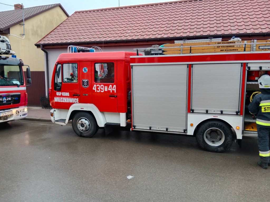 Pożar budynku gospodarczego w Radoszycach