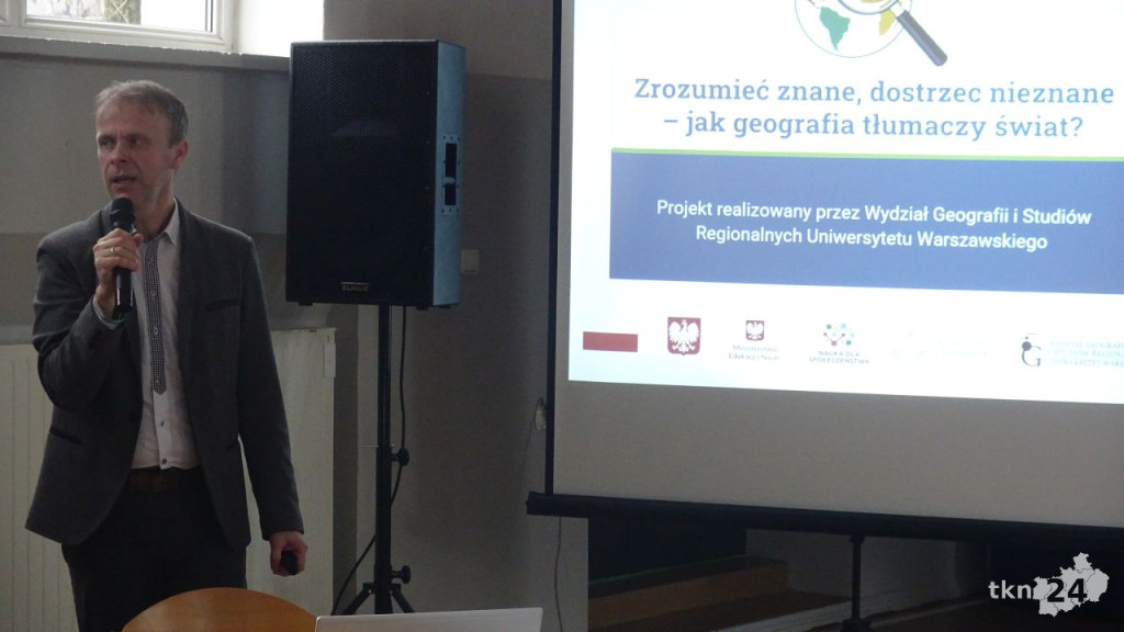 II LO realizowało geograficzny projekt z Uniwersytetem Warszawskim [wideo, zdjęcia]
