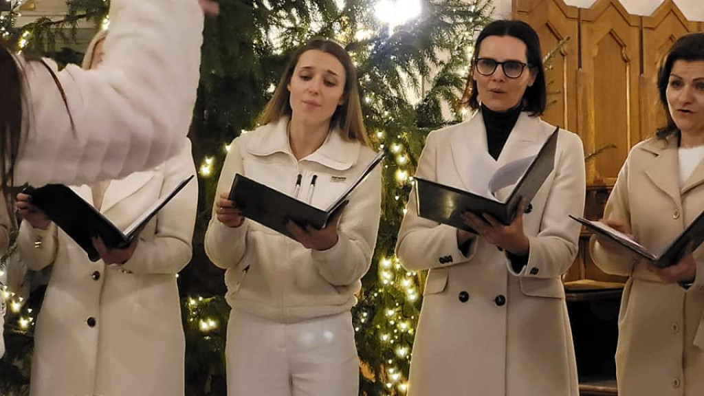 Chór Fermata wystąpił w koneckiej Kolegiacie św. Mikołaja [zdjęcia]
