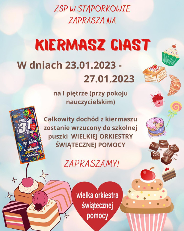 Moc atrakcji na 31. Finał WOŚP w Stąporkowie