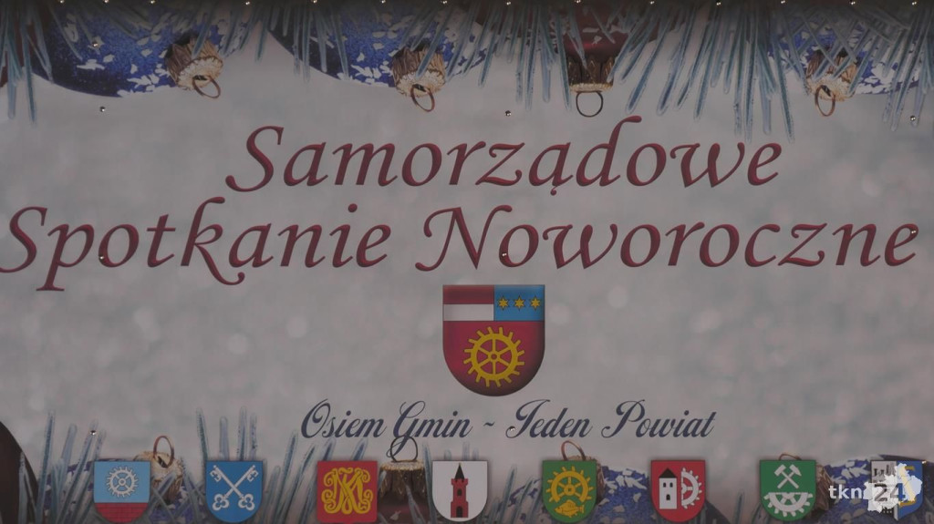 Samorządowcy spotkali się na Powiatowym Spotkaniu Noworocznym [wideo, zdjęcia]
