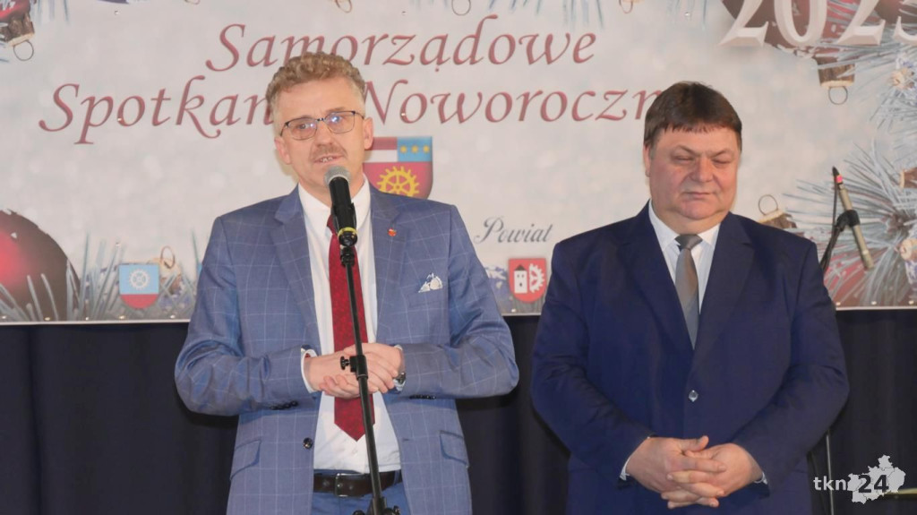Samorządowcy spotkali się na Powiatowym Spotkaniu Noworocznym [wideo, zdjęcia]