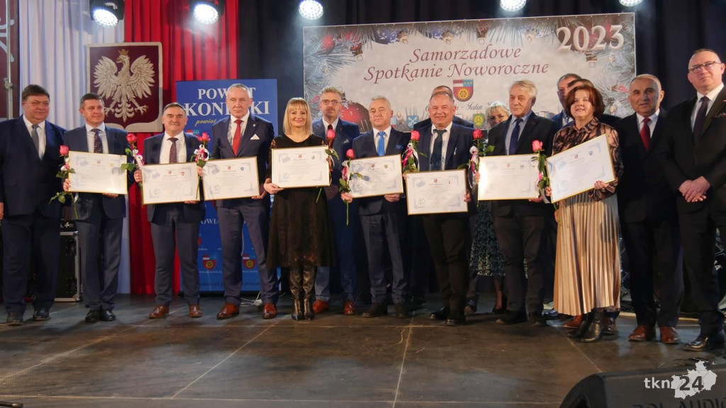 Samorządowcy spotkali się na Powiatowym Spotkaniu Noworocznym [wideo, zdjęcia]