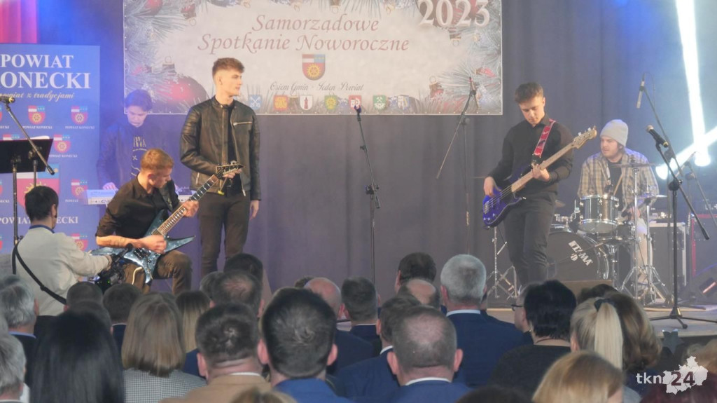 Samorządowcy spotkali się na Powiatowym Spotkaniu Noworocznym [wideo, zdjęcia]