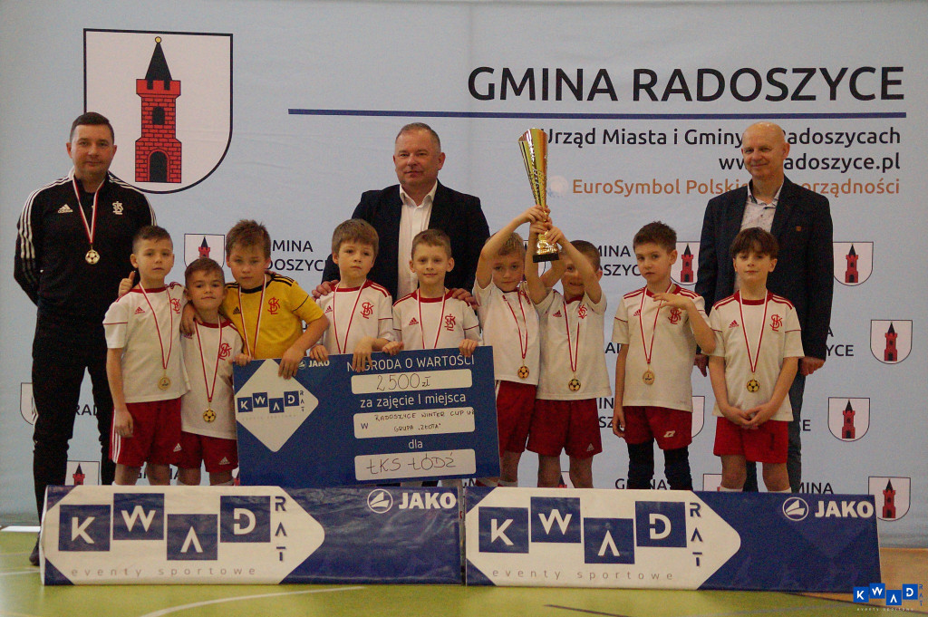 ŁKS Łódź zwycięzcą turnieju Radoszyce Winter Cup U-8 [zdjęcia]