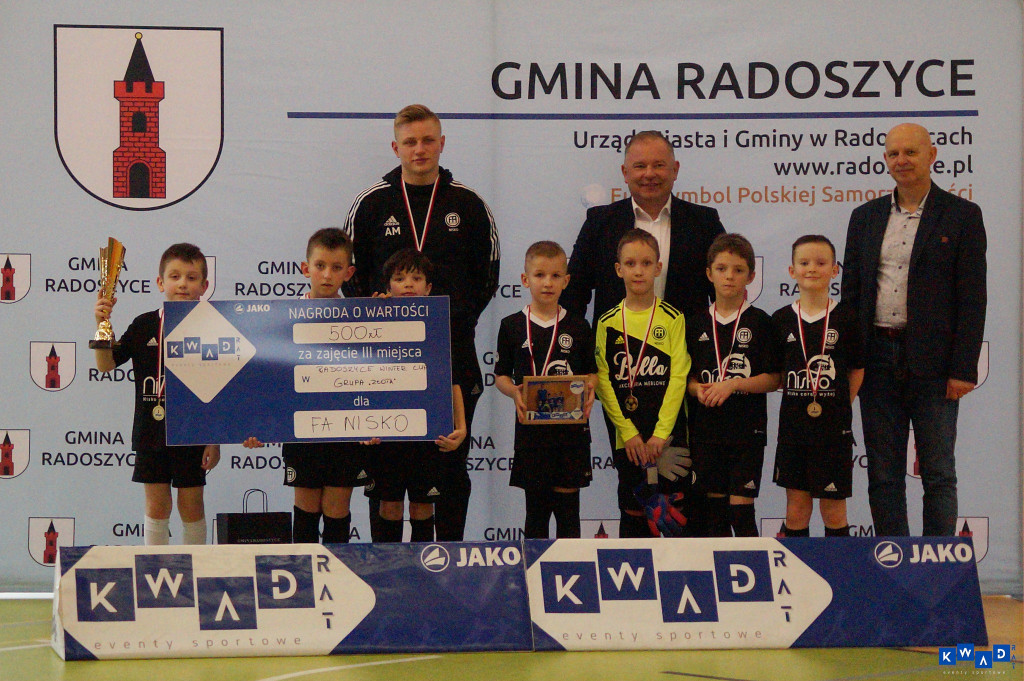 ŁKS Łódź zwycięzcą turnieju Radoszyce Winter Cup U-8 [zdjęcia]