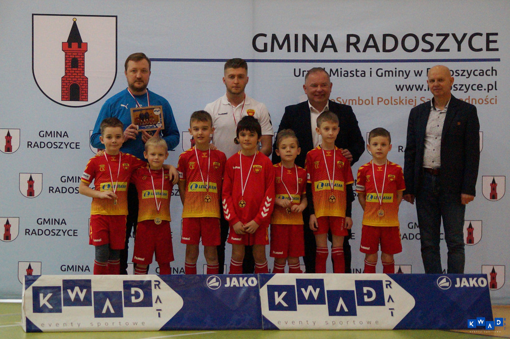 ŁKS Łódź zwycięzcą turnieju Radoszyce Winter Cup U-8 [zdjęcia]