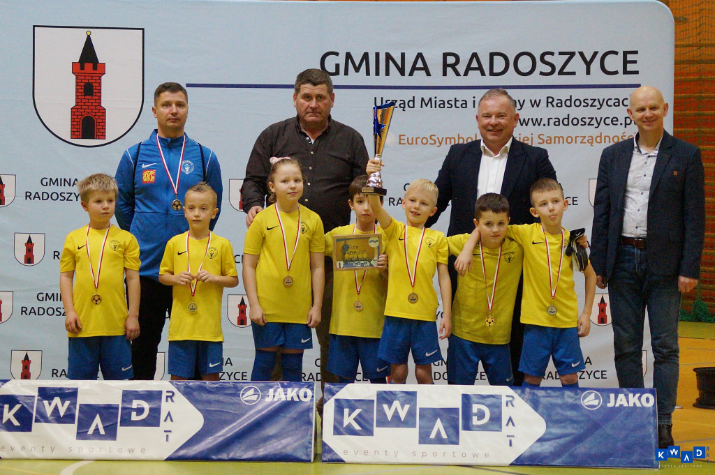 ŁKS Łódź zwycięzcą turnieju Radoszyce Winter Cup U-8 [zdjęcia]