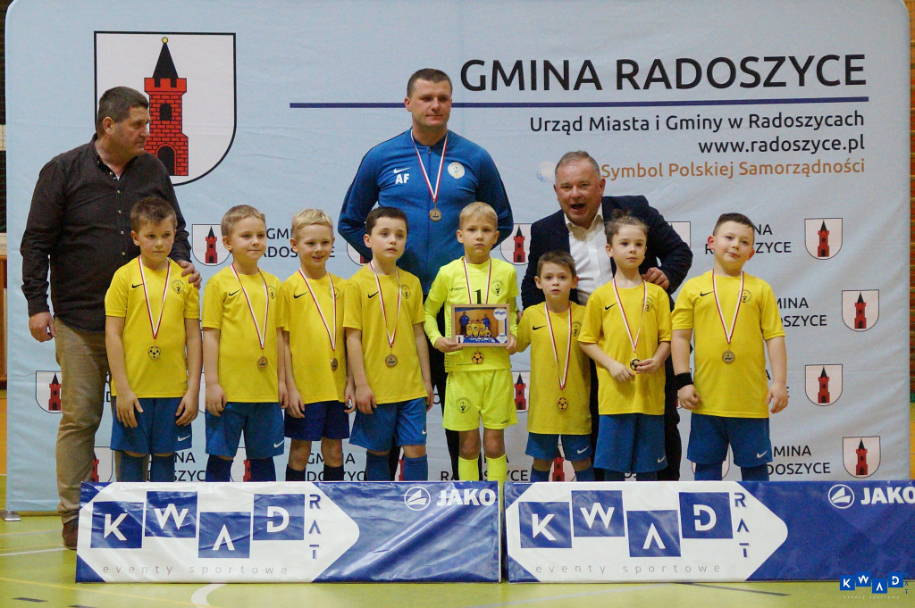 ŁKS Łódź zwycięzcą turnieju Radoszyce Winter Cup U-8 [zdjęcia]