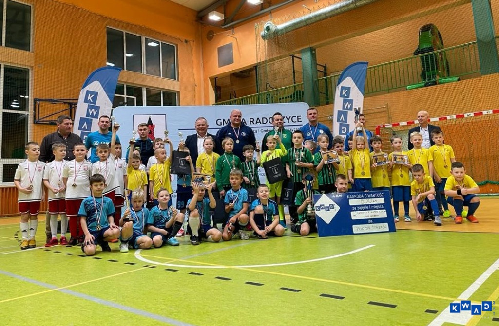 ŁKS Łódź zwycięzcą turnieju Radoszyce Winter Cup U-8 [zdjęcia]
