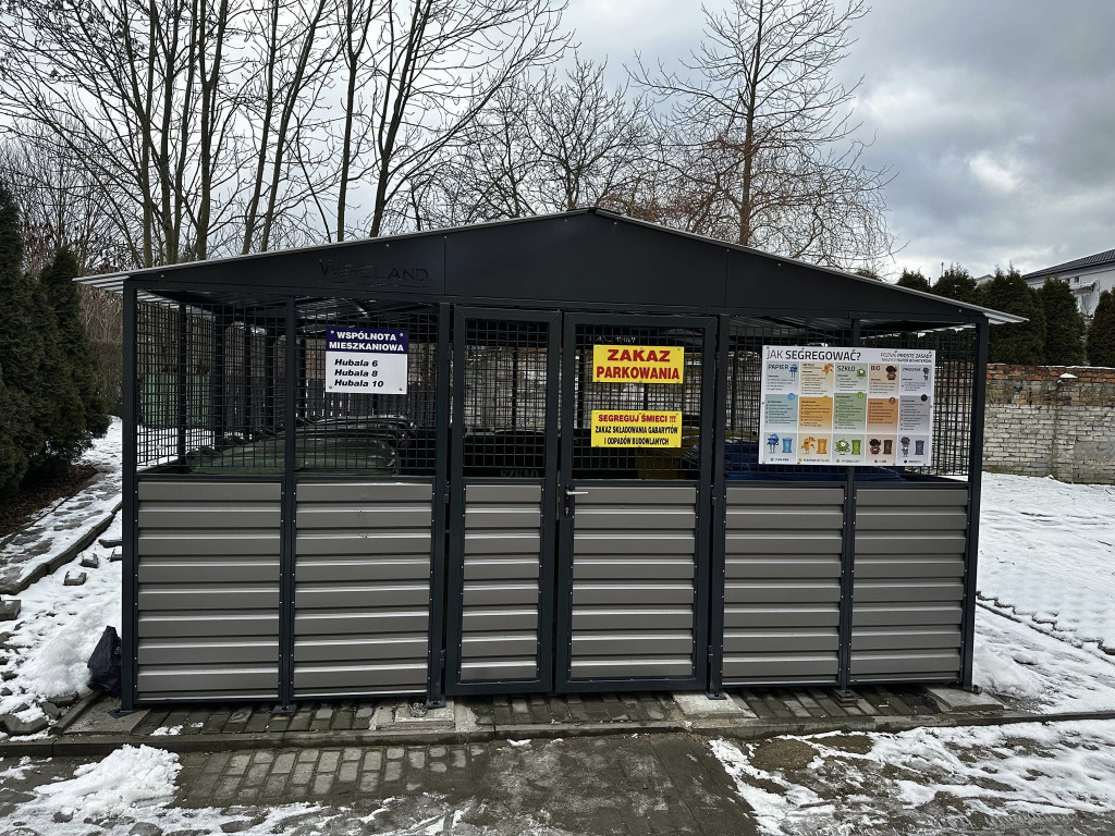 PGM postawił altany do segregacji odpadów [zdjęcia]