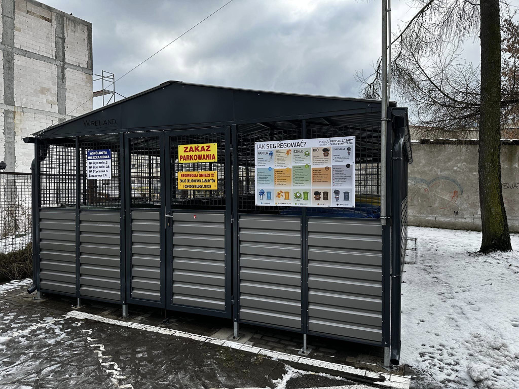 PGM postawił altany do segregacji odpadów [zdjęcia]