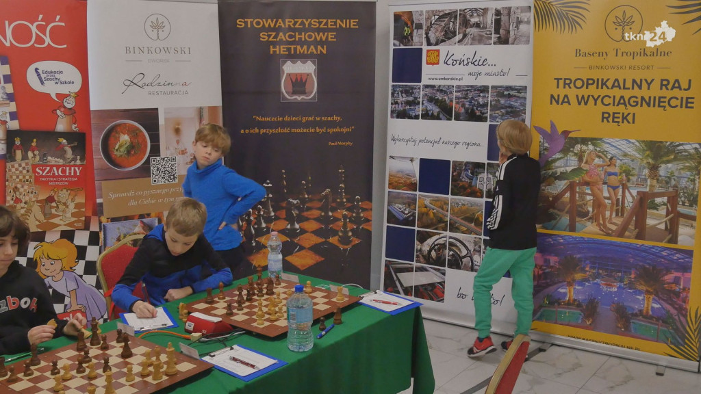 Najlepsi młodzi szachiści rywalizowali w Sielpi [wideo, zdjęcia]