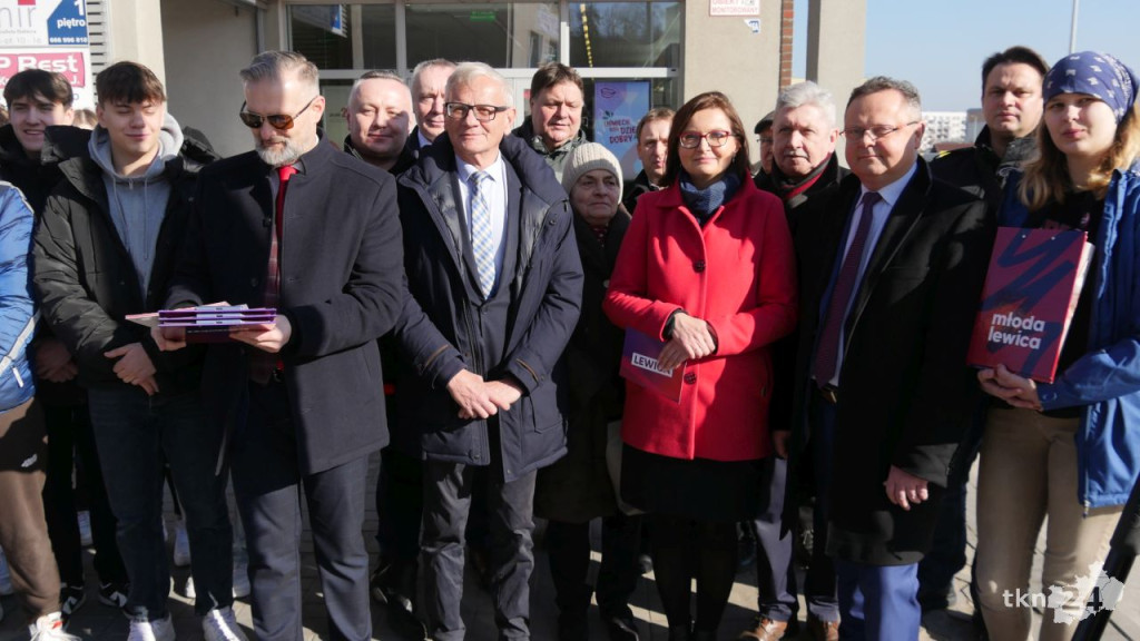 Posłowie Lewicy o programie wyborczym w Końskich [wideo]