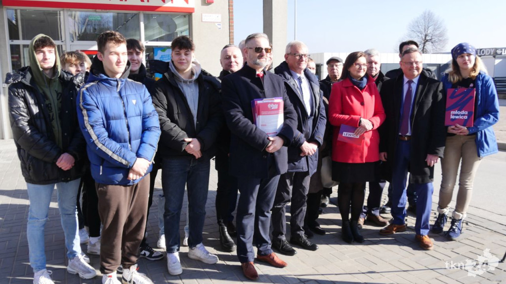 Posłowie Lewicy o programie wyborczym w Końskich [wideo]