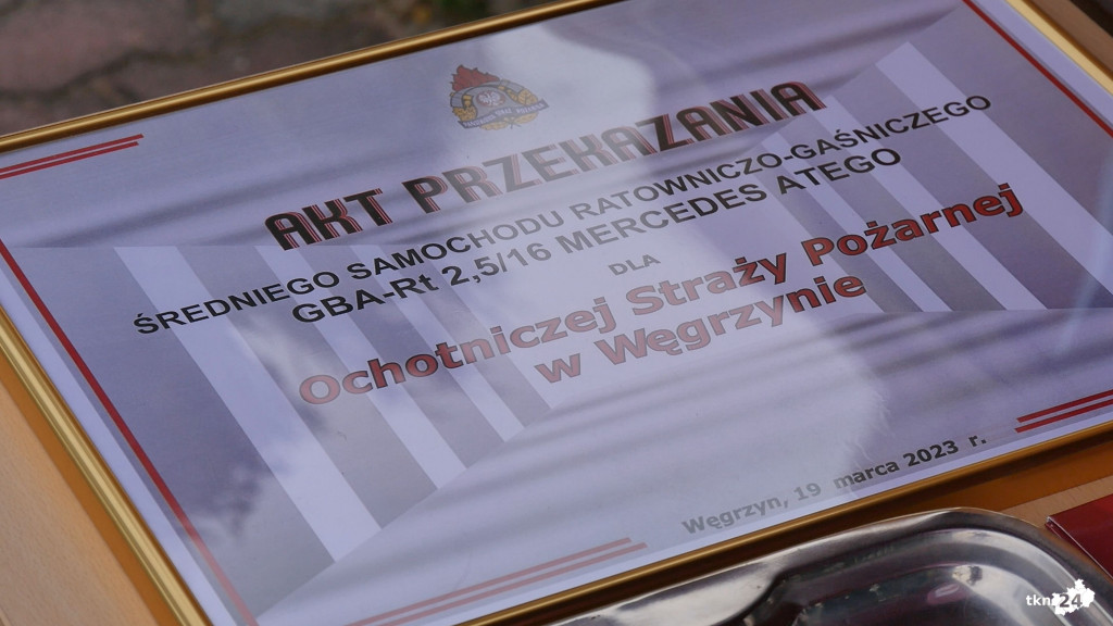 Wielkie strażackie święto w Węgrzynie [wideo, zdjęcia]
