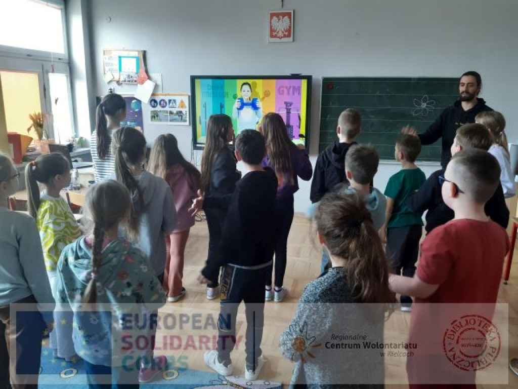 Spotkali się z zagranicznymi wolontariuszami [wideo,zdjęcia]