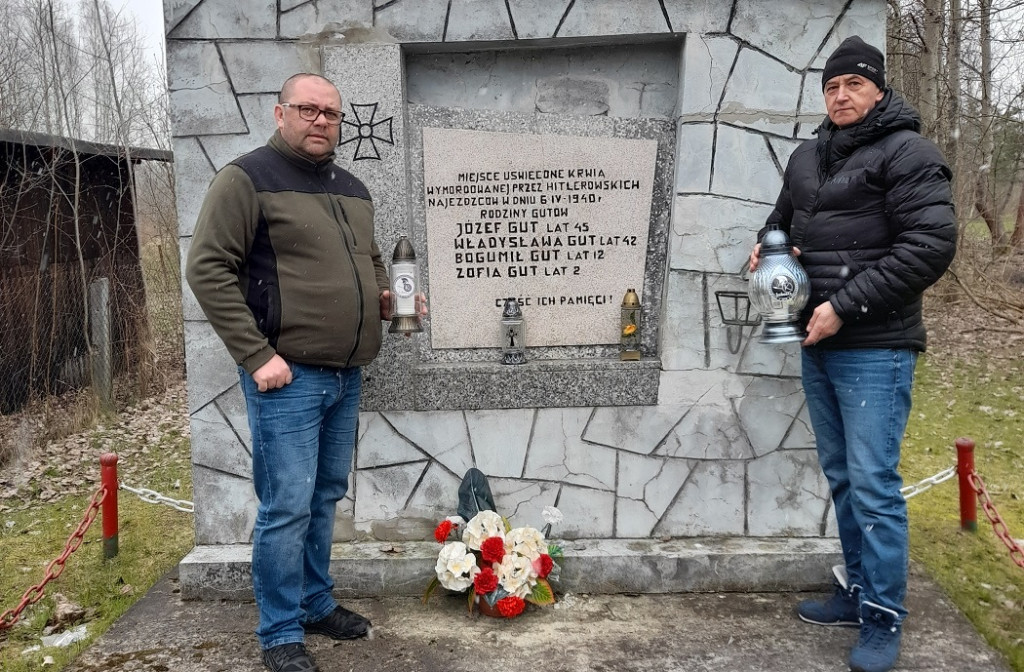 Wspominali wymordowaną rodzinę Gutów ze Stąporkowa
