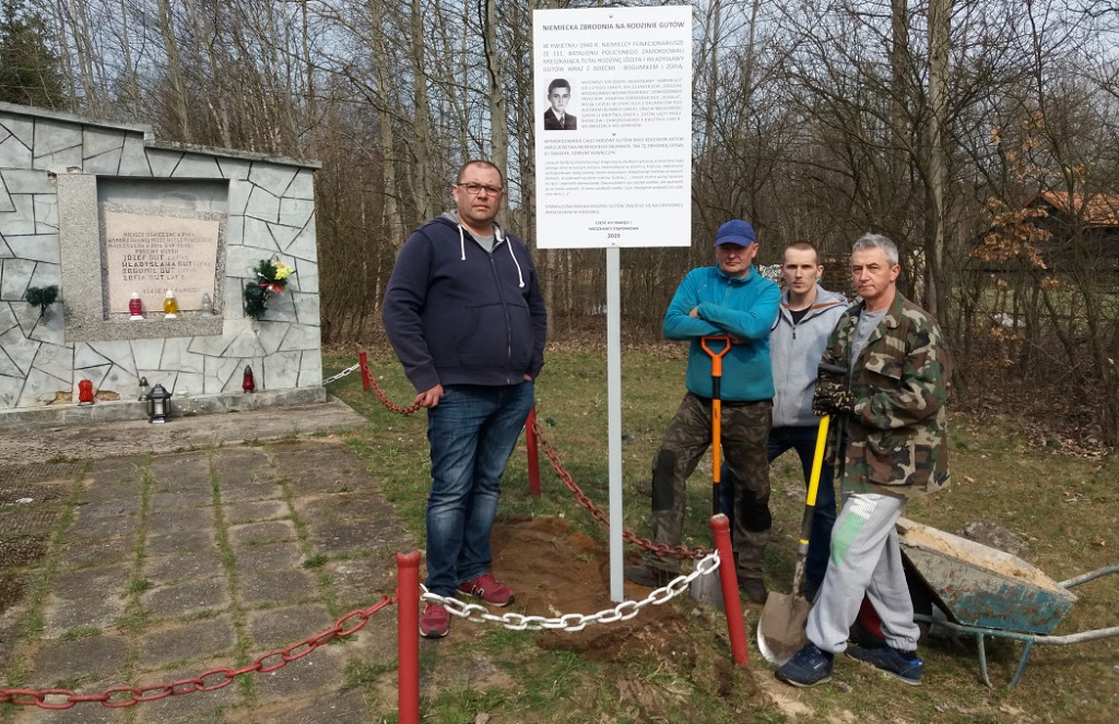 Wspominali wymordowaną rodzinę Gutów ze Stąporkowa