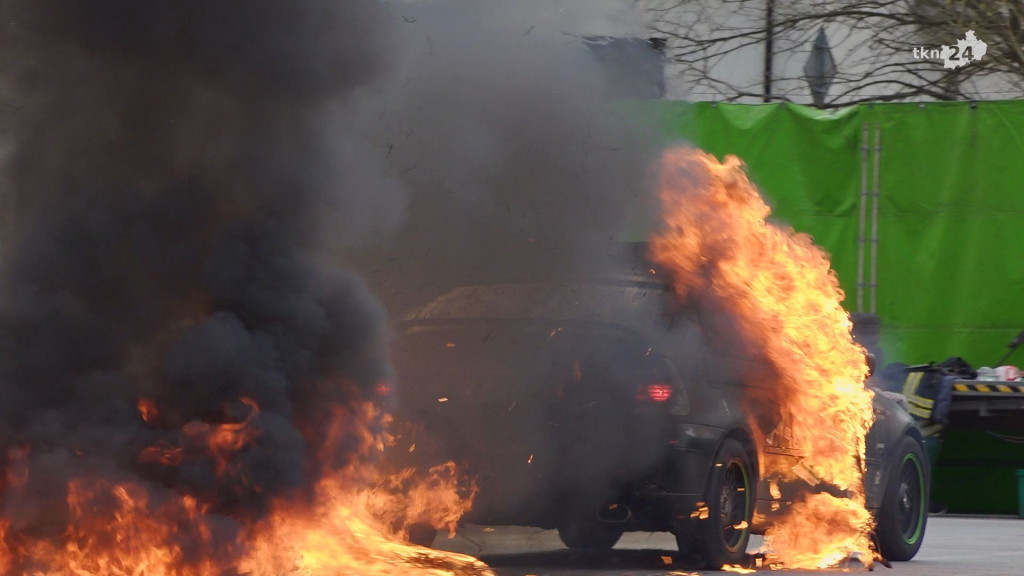 Kaskaderzy i motoryzacyjne show w Końskich. Zobaczcie WIDEO i zdjęcia