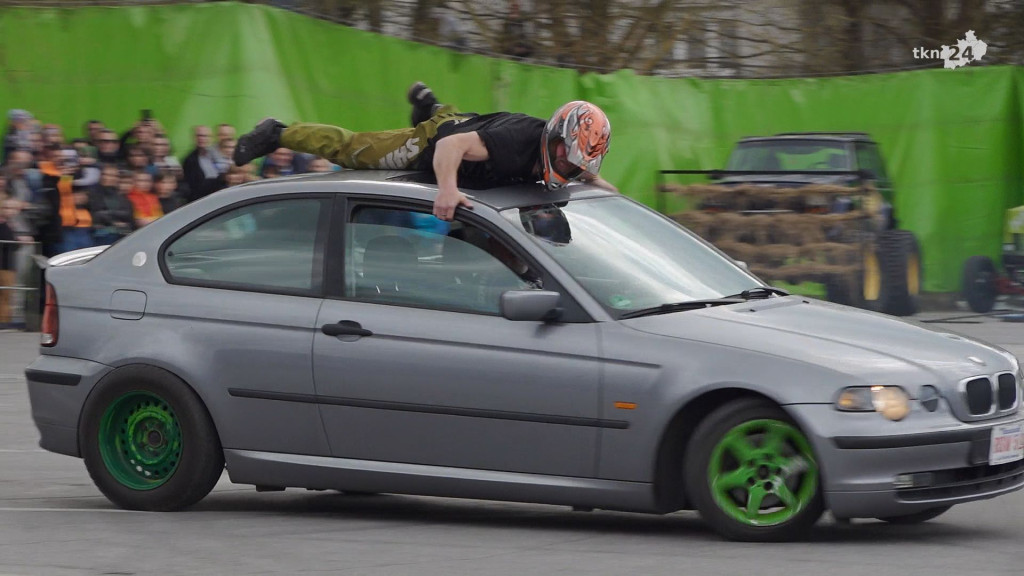 Kaskaderzy i motoryzacyjne show w Końskich. Zobaczcie WIDEO i zdjęcia