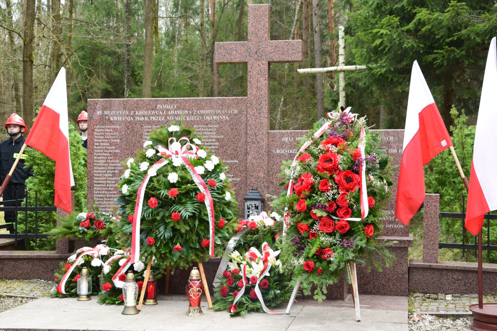 Uczcili pamięć zamordowanych mieszkańców Adamowa i Królewca [zdjęcia]